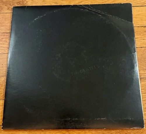 The BEATLES The Black Album scarce vinyl 3-LP set gatefold jacket