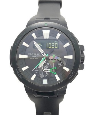 CASIO PRO TREK PRW-7000-1AJF Solar Watch Men's Black