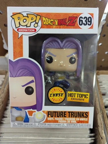 Funko Pop Future Trunks 639 Hot Topic Chase Dragon Ball Z