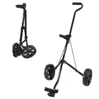 Stowamatic 2-Wheel Folding Golf Pull Cart - Lightweight & Compact, Black