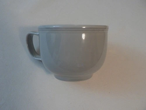 Fiesta - Pearl Gray  (Retired) - Jumbo Mug - Fiestaware - Excellent++++++++