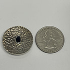 Handmade Artisan KEENAN Sterling Silver Blue Sapphire Stone GOLF BALL MARKER 4.2 — photo 3