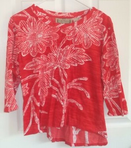red dressy shirt