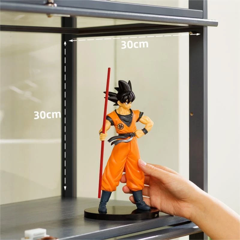 Large Acrylic Display Case Single Display Figure Model Cars Showcase 5 Levels DE - Image 2 of 4