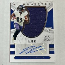 2020 Chronicles Devin Duvernay Crown Royale Rookie Patch Auto #6/99 SSP Ravens