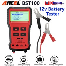 Ancel 12v Car Gel Battery Tester Starter Alternator Charge Load Diagnostic Tool