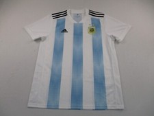 Adidas Argentina Soccer Jersey Mens Large White Futbol Football 2017 2018