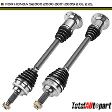 2x CV Axle Assembly for Honda S2000 2000-2009 L4 2.0L Convertible Rear LH & RH