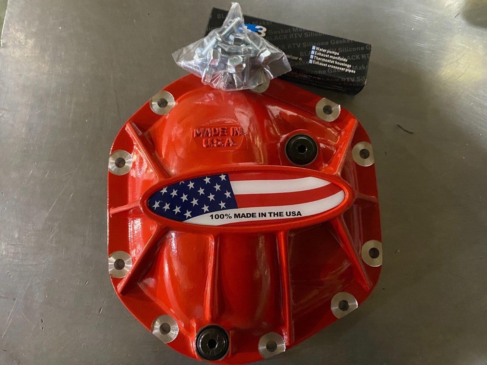 Differential Cover Red Dana 44