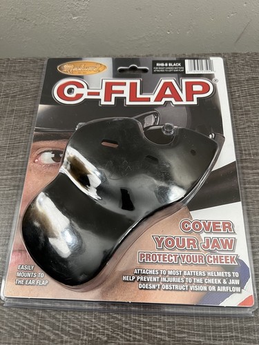 Markwort C-Flap – Klar, Für Linkshänder | Schutz Für Wange & Kiefer Beim Baseball