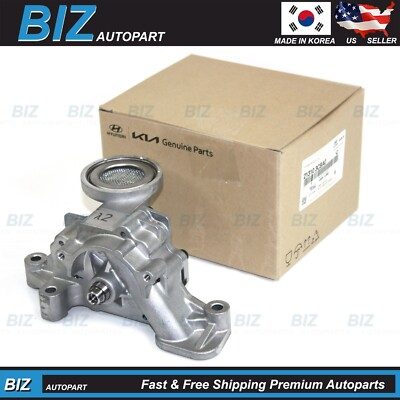 #ad GENUINE Engine Oil Pump for 2010 2019 Hyundai Kia 3.3L 3.5L 21310 3CBA0 $97.22