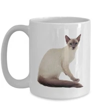 Balinese Cat Mug - Funny Tea Hot Cocoa Coffee Cup - Novelty Birthday...