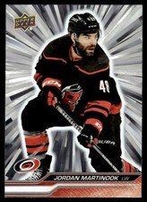 2023-24 Upper Deck Series 2 Outburst Jordan Martinook Carolina Hurricanes #287