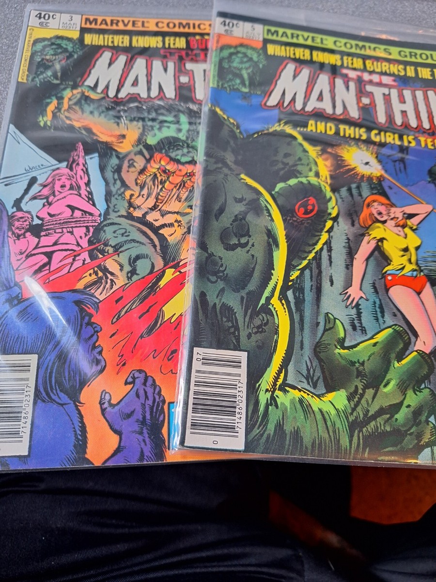 Marvel Comics Group The Man-Thing Issues 3 and 5 VF /1-67 | eBay