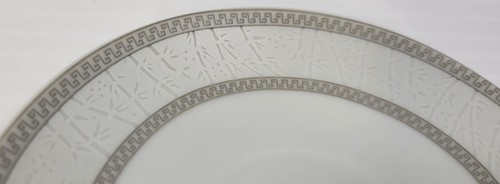AA) 2er Set D'Lusso Designs Espresso Untertasse Demitasse Kaffeeteller grau - Bild 4 von 10