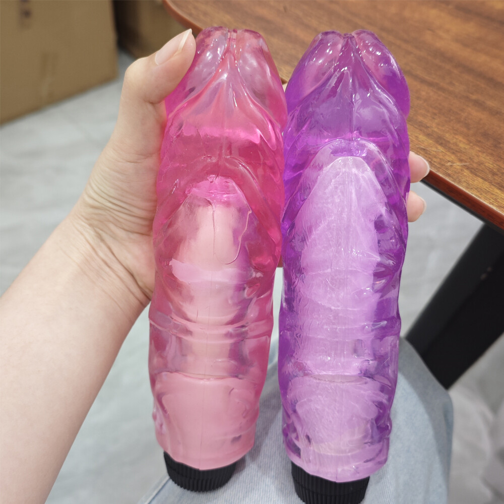 Realistic Vibrator Wide Dildo G-Spot Stimulate Sex Toys for Women Men