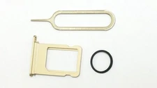 "Gold"  Sim Card Tray Holder + Pin + Ring Replacement for iPhone 7+ PLUS 5.5" !!