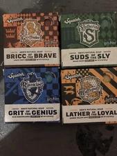 DR. Squatch -Harry Potter Soap Set -4 Bars Complete Set Of LE Soap!