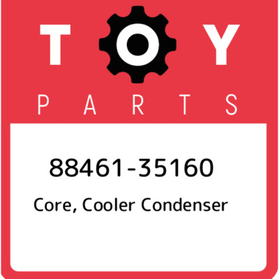 88461-35160 Toyota Core, cooler condenser 8846135160, New Genuine OEM ...