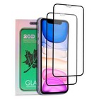 2x 20D Screen Protector For Iphone 10/X / Xs/ 11 Pro 9H Safety Glass