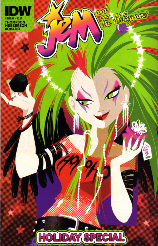 JEM AND THE HOLOGRAMS Holiday Special 2015 Back Issue