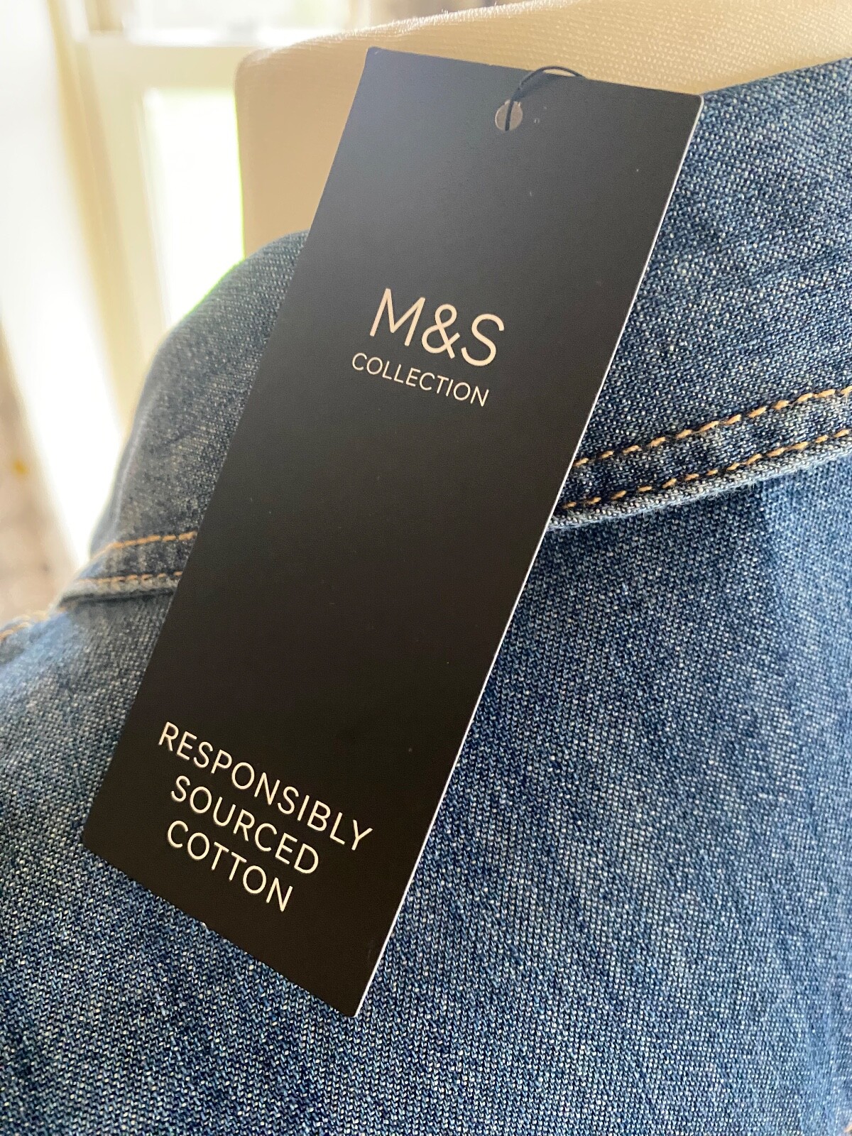 M&S Ladies Denim Style Dress Brand New with Tags UK 14 eBay