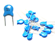 101 1kv  50x Disc Ceramic Capacitors 100pF 0.1nF 0.0001uF 101 1000v