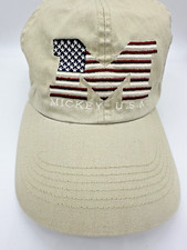 Walt Disney World Mickey Mouse Embroidered American Flag "M" Adjustable Hat Cap
