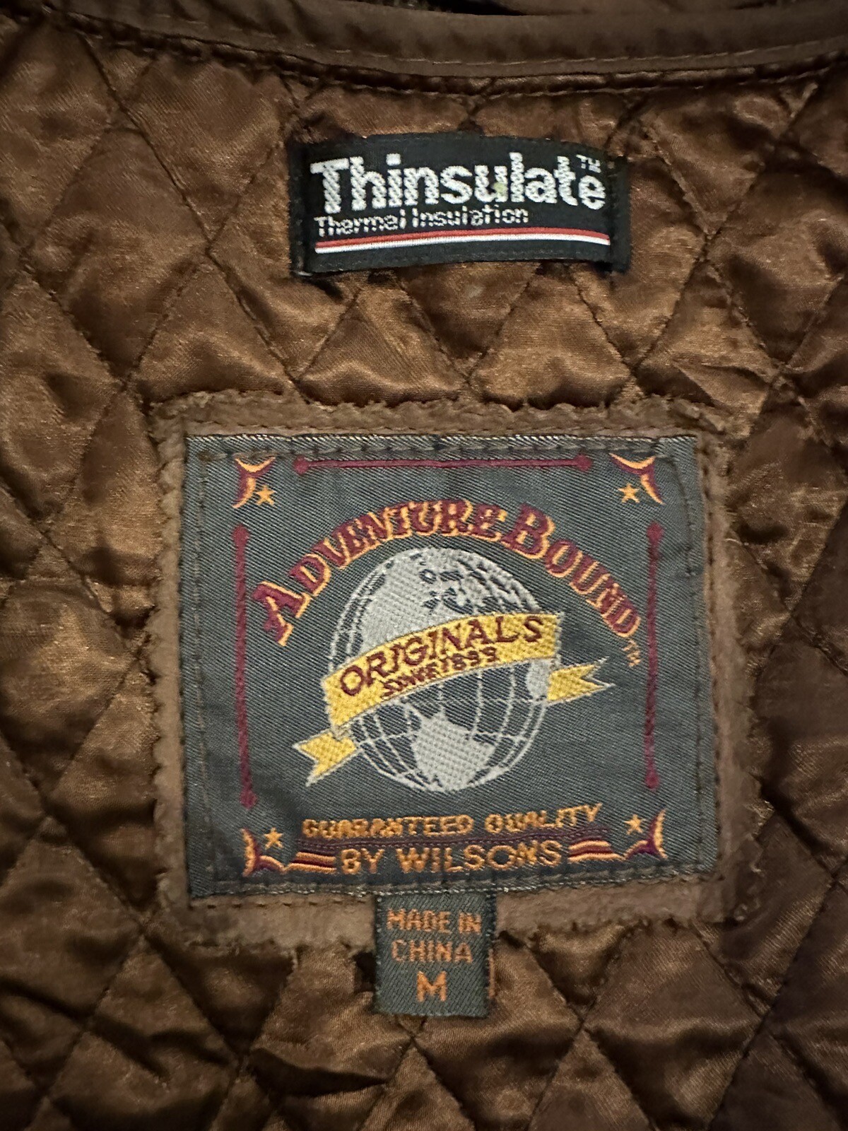 Brown Leather Jacket Medium. Adventurebound. - image 6