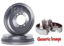 FOR VAUXHALL CORSA 1.2 SXI MK3 REAR BRAKE DRUMS AND SHOES PACK NEW