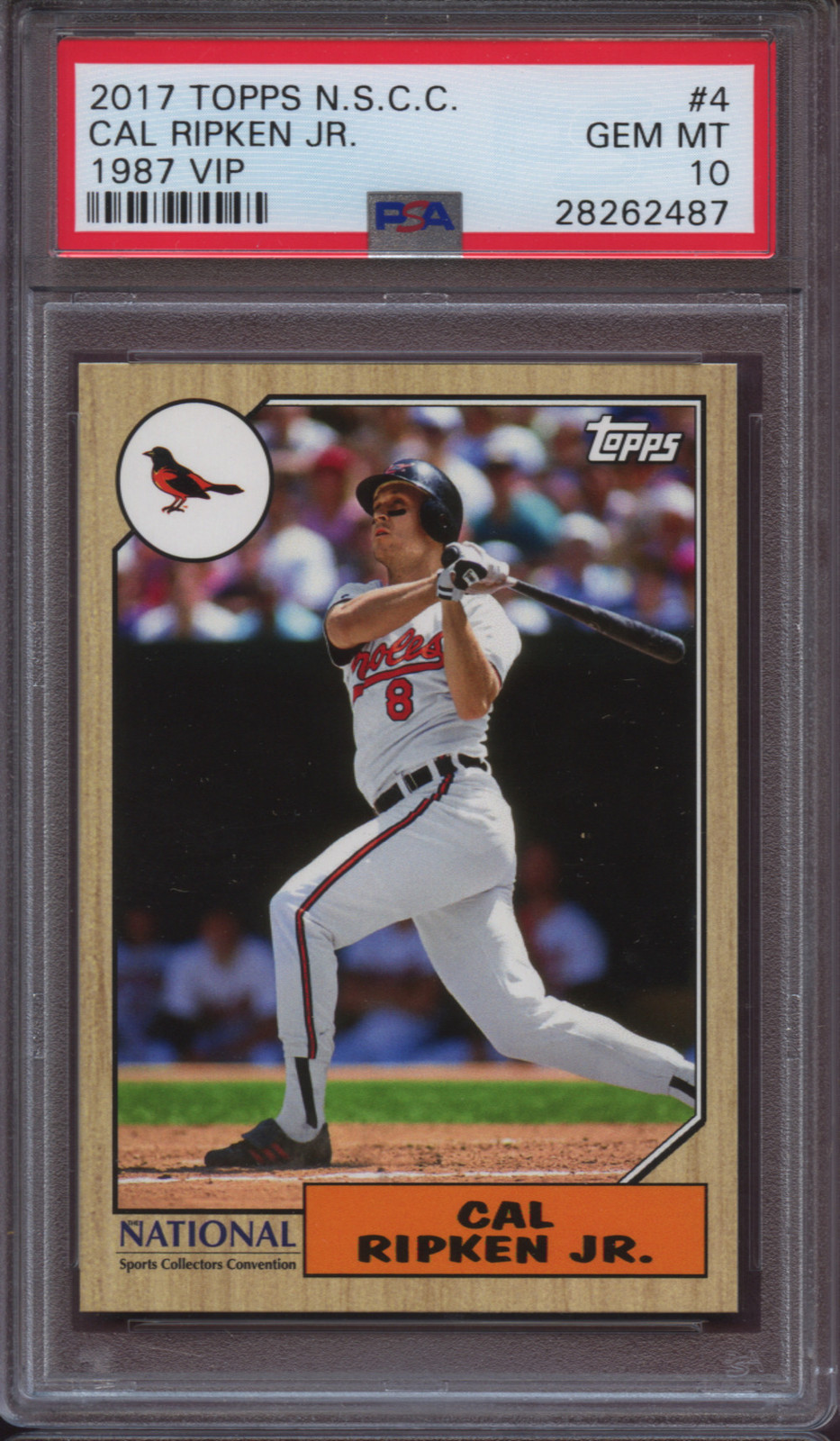 2017 Topps National Convention - 1987 Topps Anniversary Vip Cal Ripken ...