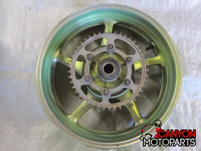2016 R6 Rim 08-16 Yamaha R6 OEM Rear Wheel w/ Sprocket Hub Brake Rotor | eBay