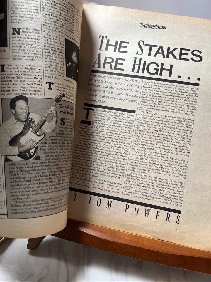 April 16 1981 Rolling Stone Magazine Jack Nicholson Cover, #341 Used Australia - Image 3 of 4