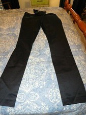 VERO MODA, GORGEOUS BLACK SATEEN PANTS with BOW BELT, just darling   