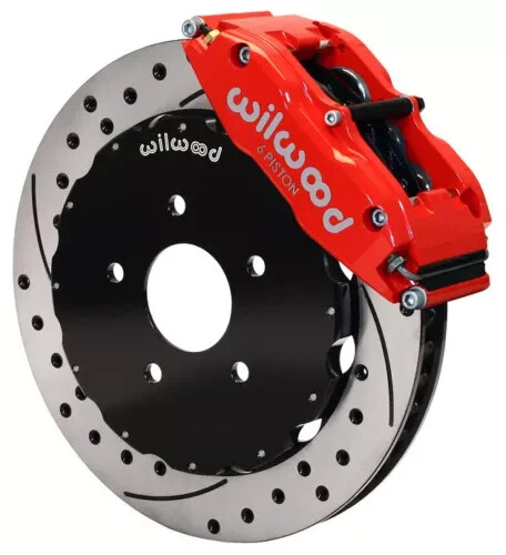 WILWOOD DISC BRAKE KIT,FRONT,01-06 MITSUBISHI LANCER EVO VII,VIII