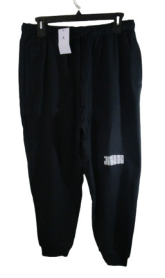 NWT Nike Air Jordan Essentials Mens Fleece Joggers Sweatpants XL Black MSRP$80