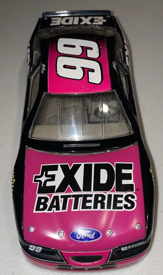 #99 Jeff Burton Exide 福特 Taurus 1/24 比例 NASCAR 压铸 1/24 无盒 — 第 2/4 张图片