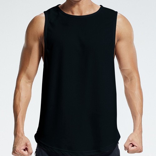 Hombres Gimnasio Músculo Singlets Entrenamiento Camiseta sin mangas Culturismo Fitness - Imagen 7 de 27