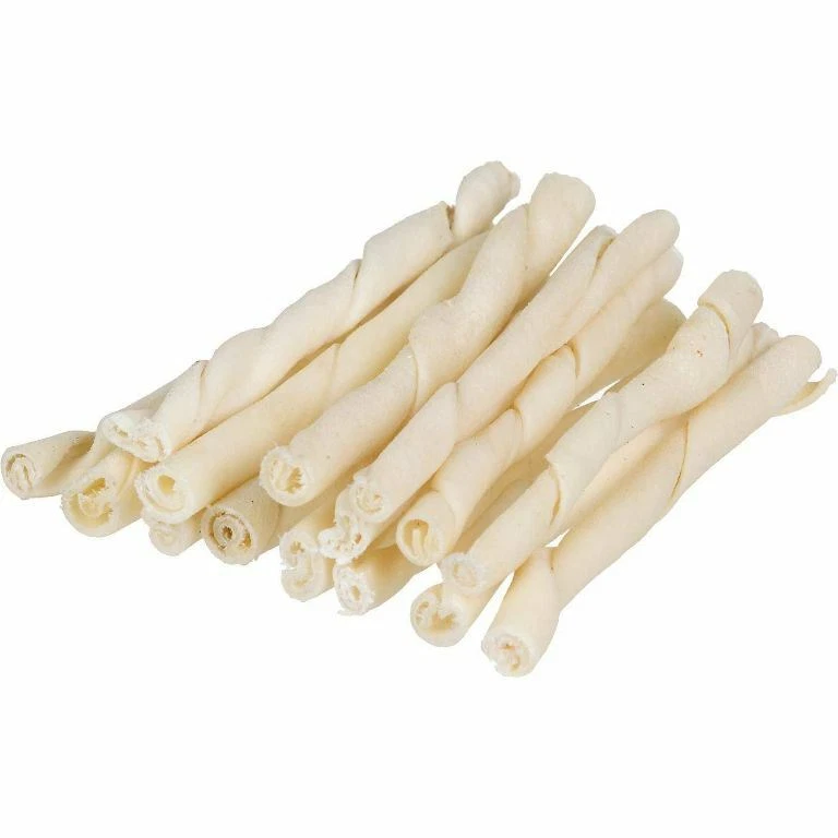 Dog Food Fresh white twisted chew stick 500 gram