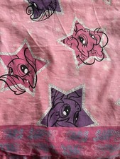 My Little Pony Super Stars Pink 7 Purple Twin Flat Bed Sheet