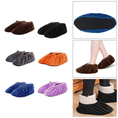 6 Paar Schuhüberzieher Überziehschuhe Überschuhe Schutzschuhe Mehrweg Waschbar