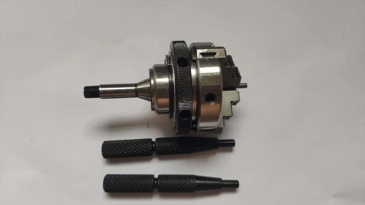 3 Jaw Self Centring Chuck fits 8mm Watchmaker Lathe