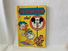 gadget  libretto vademecum del club di topolino anni 70 da collezione.