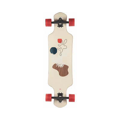 Globe Longboard Geminon 35 Walnut/Cockatoo 9'' x 35'' Drop Through