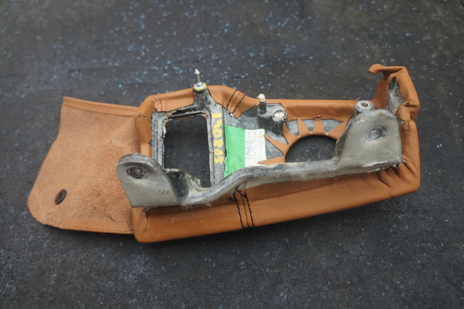 Left Driver Dash Switch Cover Trim Panel Saddle Leather Ferrari California 2010