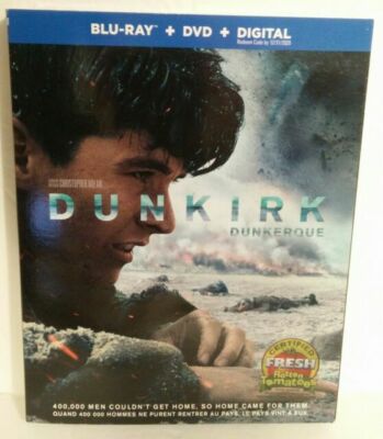 Dunkirk (Blu-ray Disc, 2017, 2-Disc Set)