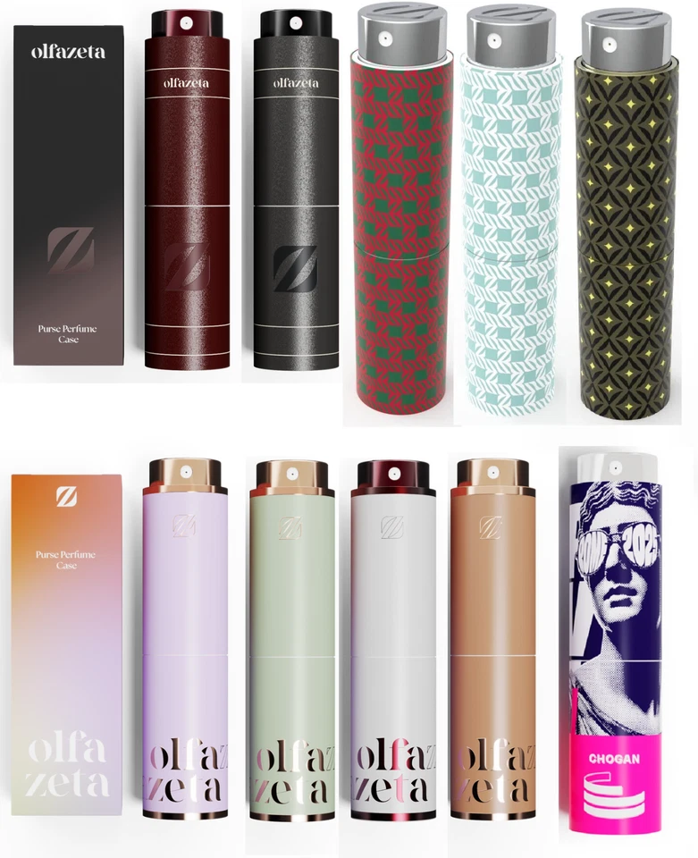 Chogan Olfazeta Taschenetui Parfüm-Taschenetui Etui für Parfüm-Nachfüllflakon
