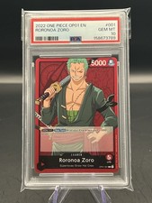 One Piece 2022 Romance Dawn 001 Roronoa Zoro PSA 10