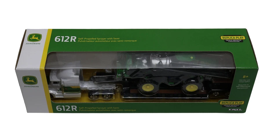 1/64 John Deere 612R Self-Propelled Sprayer with Semi Toy - LP87330 - Image 4 of 4