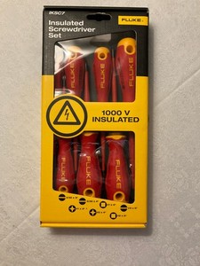 FLUKE - IKSC7 Insulated Screwdriver Set / 1000 V Insulated 5067345 Germany NEW